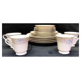 Mikasa Ballantyne 17 Piece Set Of Bone China Mikasa Ballantyne 17 Piece Set Of Bone China