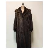 Luxury Brown Raccoon Fur Coat Luxury Brown Raccoon Fur Coat