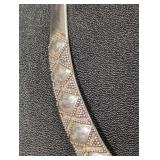 Vintage Curved V Sterling Silver Necklace Vintage Curved V Sterling Silver Necklace