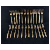 Antique Siam India Brass Forks Antique Siam India Brass Forks