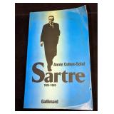 Annie Cohen-Solal Signed Sartre 1905-1980 French S Annie Cohen-Solal Signed Sartre 1905-1980 French S