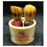 Vintage Old Spice Soap Mug 1786 & Two Vintage Shav Vintage Old Spice Soap Mug 1786 & Two Vintage Shav