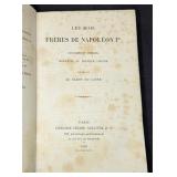 1883 Les Rois Freres De Napoleon Hardcover Book 1883 Les Rois Freres De Napoleon Hardcover Book