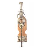 Vintage Rustic Metal & Wood Spanish Wall Sconce Vintage Rustic Metal & Wood Spanish Wall Sconce