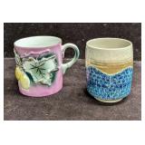 Vintage German Small Mug & Sake Ceramic Cup
