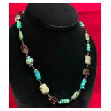 Sterling Turquoise Necklace