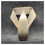 Mexico Sterling Modernist Collar Style Brooch Pin