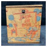 Jonthay Jack In The Box Wooden Clown Toy Jester Vi
