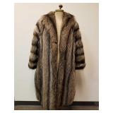 Full Length Raccoon Fur Coat