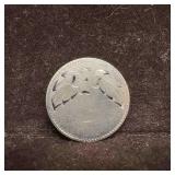 Dubarry Sterling Silver Etched Dogwood Flower Roun