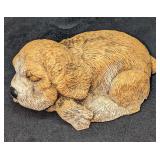 SM 1987 Sleeping Puppy Figurine