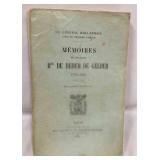Paperback Copy Of Mï¿½moires Du Gï¿½nï¿½ral Bon De Dedem