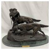 Hunting Dogs Clovis Edmond Masson Brace of Setters