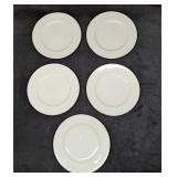 5 Retired Rosenthal China Salad Plates