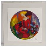 Linda Le Kinff Orchidee Noire Serigraph 406/495