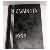 1958 Rome Free Academy Yearbook Hardcover