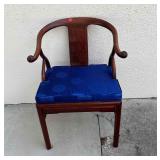 Vintage Chinese Carved Wood Ming Style Horseshoe B