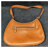 Liz Claiborne Brown Cognac Basic Essentials Purse