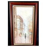 Paris at Dawn Painting by Alex Glaner