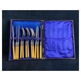 Antique James Deakin & Sons Etched Silver Plate Ba