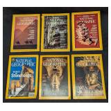 6 1980s 1990s 2000s National Geographic Magazines