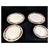 Lot of Christmas Plates Dining and Decorative