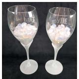 Mom and Dad Customized Wine Glasses