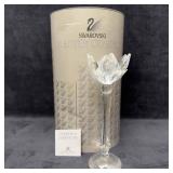 Swarovski Crystal Tulip Candle Holder Water Lily 7