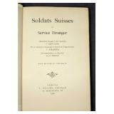 1912 Soldats Suisses Au Service Etranger Hardcover