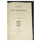 Memoires Du Bon De Bonnefoux Capitaine De Vaisseau