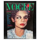Vintage Vogue Magazine March 1974 Bianca Jagger Pa