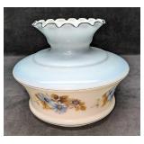 Vintage Tam-O-Shanter Wildflowers Oil Lamp Shade Vintage Tam-O-Shanter Wildflowers Oil Lamp Shade