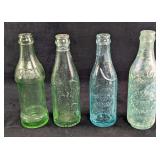 Four Antique Glass Coca Cola Celery-Cola Bottles Four Antique Glass Coca Cola Celery-Cola Bottles