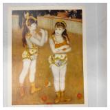 Two Little Circus Girls by Pierre Auguste Renoir C Two Little Circus Girls by Pierre Auguste Renoir C