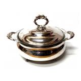 English Silver Mfg Co - Silver Plate Footed Tureen English Silver Mfg Co - Silver Plate Footed Tureen