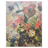 Framed Print On Wood Board Of Odilon Redon Framed Print On Wood Board Of Odilon Redon