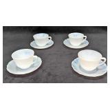 MacBeth Evans American Sweetheart Cups & Saucers A MacBeth Evans American Sweetheart Cups & Saucers A