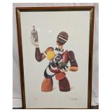 Framed S&N Absolut Vodka Daniel Meyer Print Framed S&N Absolut Vodka Daniel Meyer Print