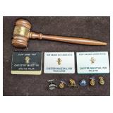 Flint Michigan Port Orange Elks Lodge Hammer & Pin Flint Michigan Port Orange Elks Lodge Hammer & Pin