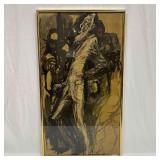 Felix Topolski Portrait Of George Bernard Shaw Fra Felix Topolski Portrait Of George Bernard Shaw Fra