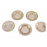 Five Vintage Fine China Mini Bowls And Plates Five Vintage Fine China Mini Bowls And Plates