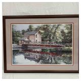 Groundhog Lock Dan Campanelli Framed Art Print R10 Groundhog Lock Dan Campanelli Framed Art Print R10