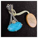 Sterling Silver 18K Turquoise Barbara Bixby Double Sterling Silver 18K Turquoise Barbara Bixby Double