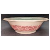 Syracuse Strawberry Hill Pink Round Vegetable Bowl Syracuse Strawberry Hill Pink Round Vegetable Bowl