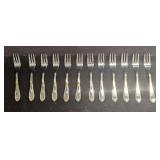 12 German 3Plus Solingen 18/10 Salad Forks 12 German 3Plus Solingen 18/10 Salad Forks