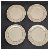 4 Retired Noritake Blossom Time Salad Plates A 4 Retired Noritake Blossom Time Salad Plates A