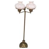 Vintage Brass Student Floor Lamp Vintage Brass Student Floor Lamp