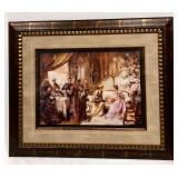 Print of "An Elegant Tea Party In The Artists Stud Print of "An Elegant Tea Party In The Artists Stud