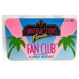 Vintage 1993 Universal Studios Florida Fan Club Ca Vintage 1993 Universal Studios Florida Fan Club Ca