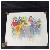 Itzchak Tarkay Seriolithograph Blissful Moments Itzchak Tarkay Seriolithograph Blissful Moments